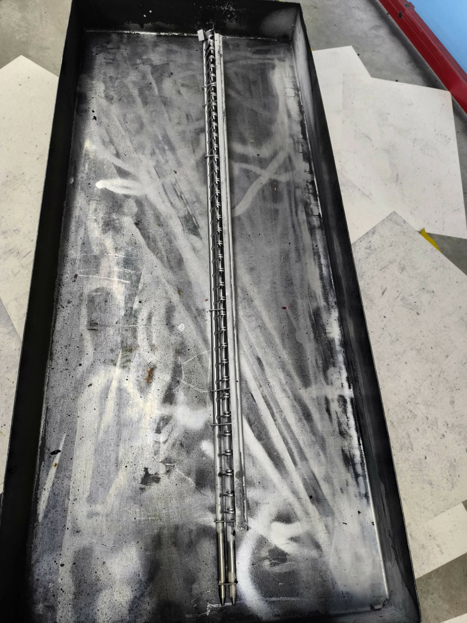 Rampe de presse après nettoyage cryogénique par CryoNet EcoPro