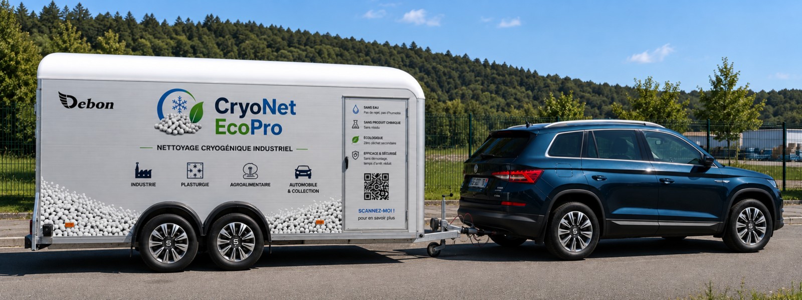 L’atelier mobile CryoNet EcoPro se déplace sur votre site